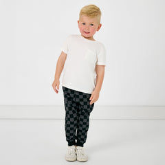 Monochrome Checks Jogger
