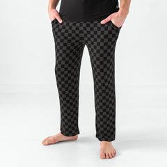 Monochrome Checks Men's Pajama Pants