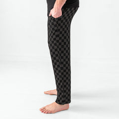 Monochrome Checks Men's Pajama Pants