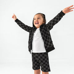 Monochrome Checks Shorts
