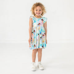 Mystic Mermaids Flutter Twirl Dress