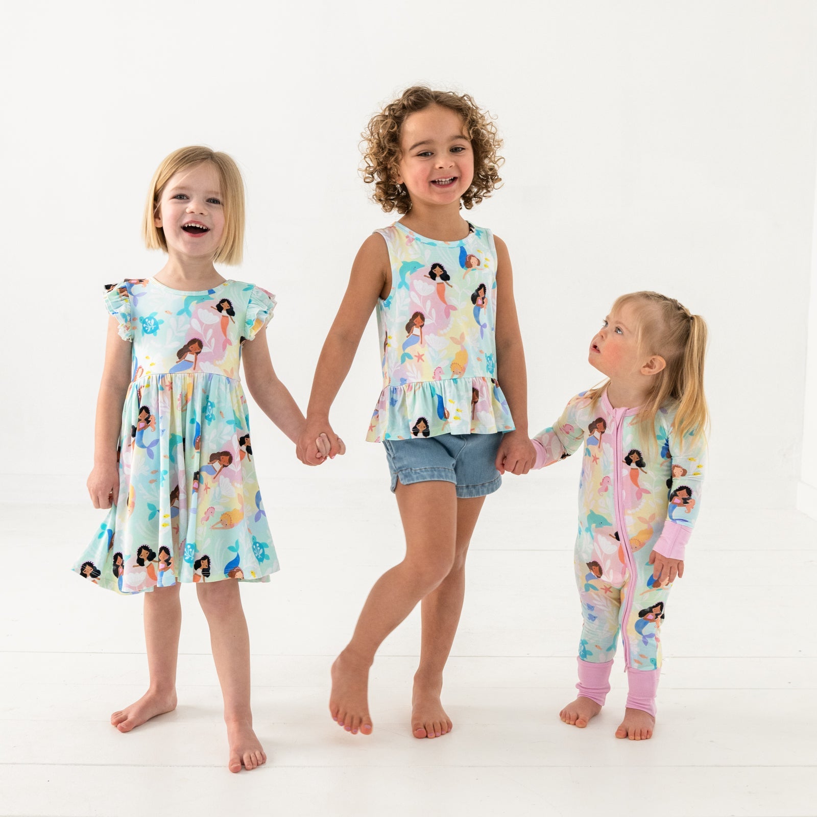 Mystic Mermaids Flutter Twirl Dress