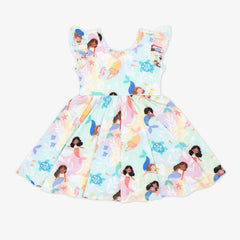 Mystic Mermaids Flutter Twirl Dress