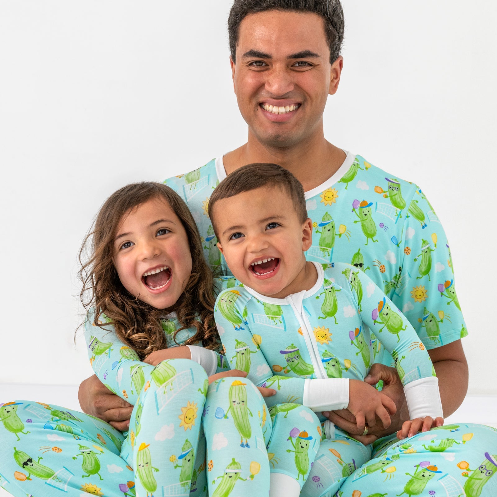 Pickle Power Men's Short Sleeve Pajama Top