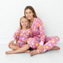 Pink Cookies & Milk Women's Pajama Top