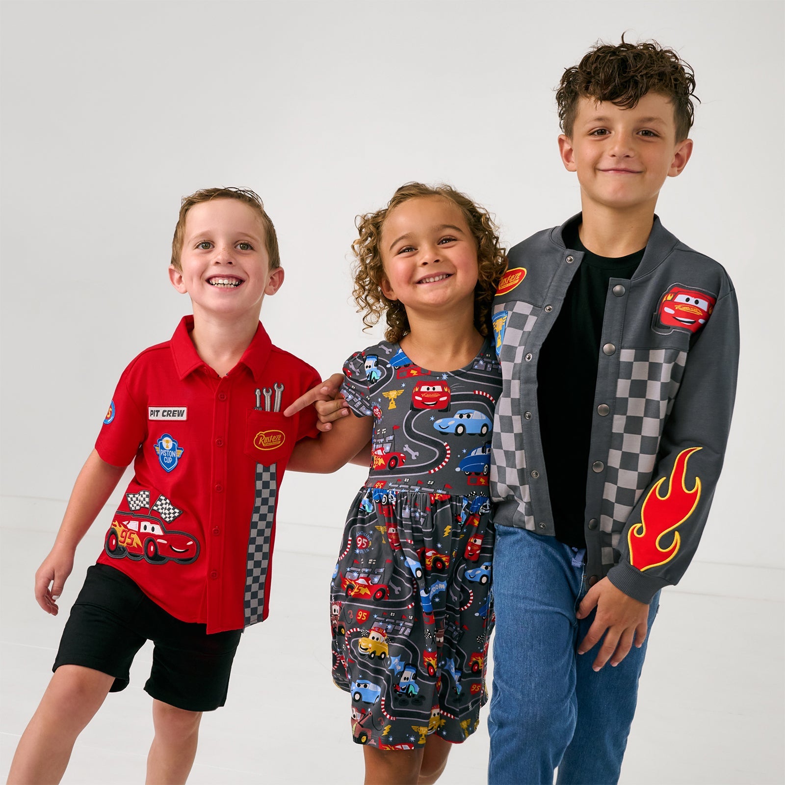 Disney & Pixar Piston Cup Bow Back Skater Dress