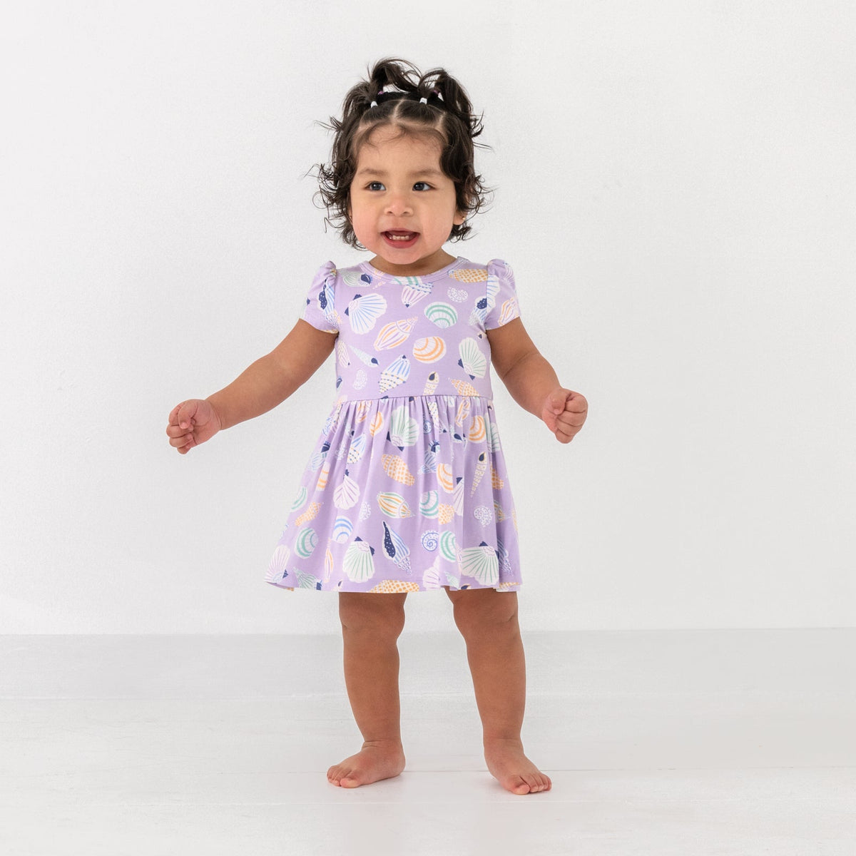 Sandy Treasures Skater Dress with Bodysuit