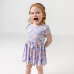 Sandy Treasures Skater Dress with Bodysuit