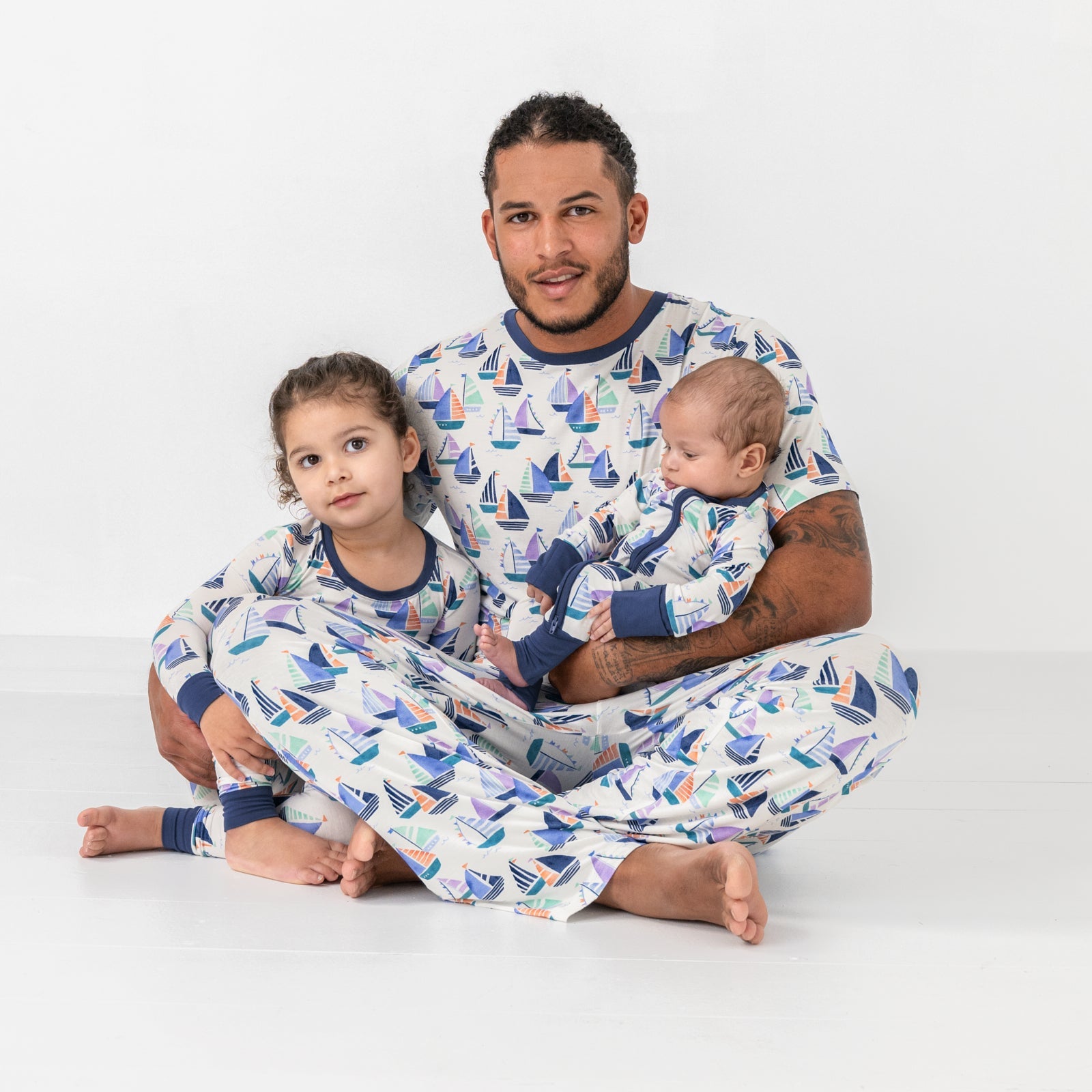 Seas The Day Men's Short Sleeve Pajama Top