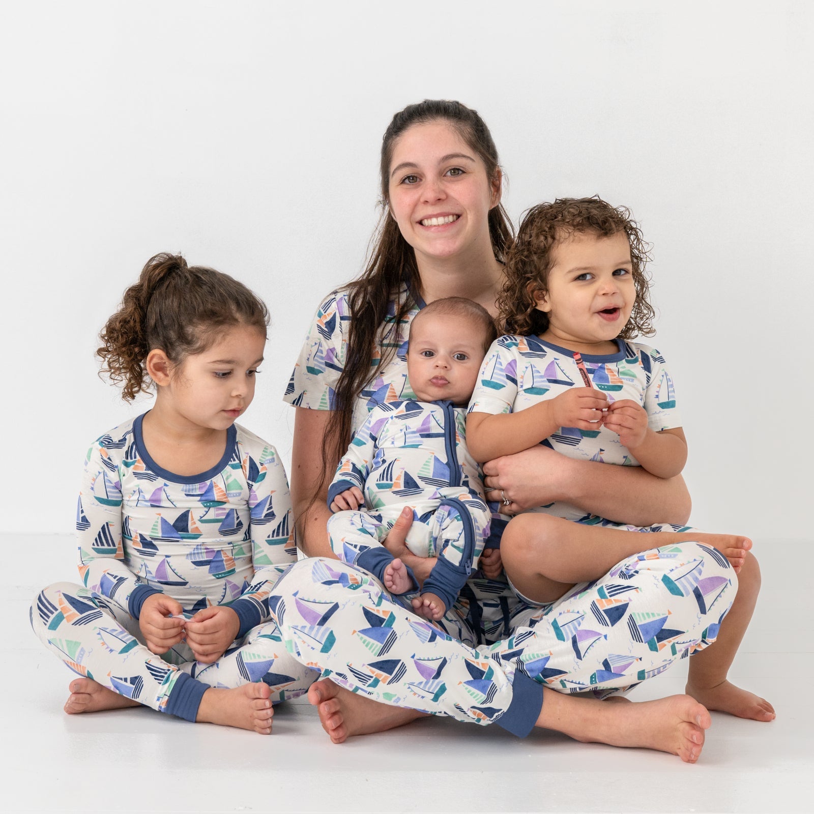 Seas The Day Women's Short Sleeve Pajama Top