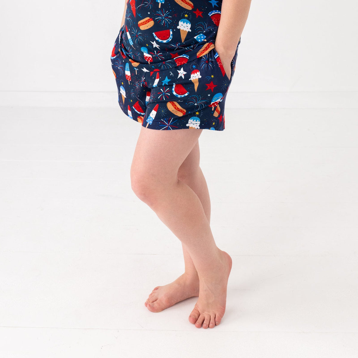 Snacks & Sparkles Women's Pajama Shorts