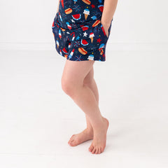 Snacks & Sparkles Women's Pajama Shorts