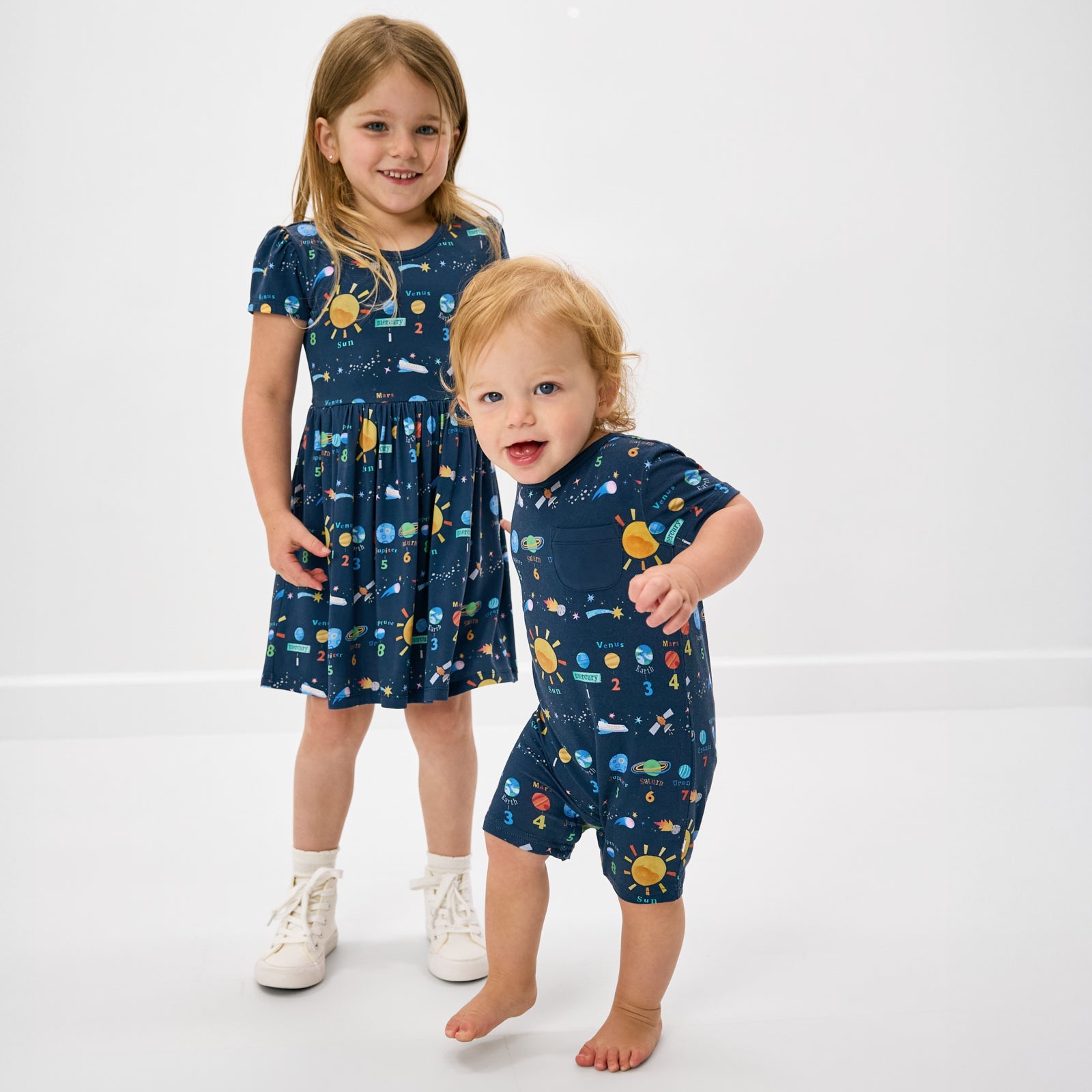 Solar Explorers Skater Dress