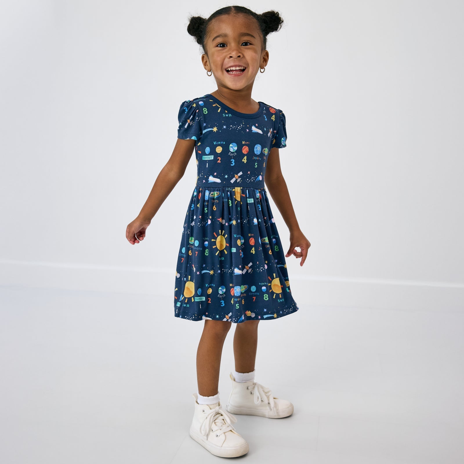 Solar Explorers Skater Dress