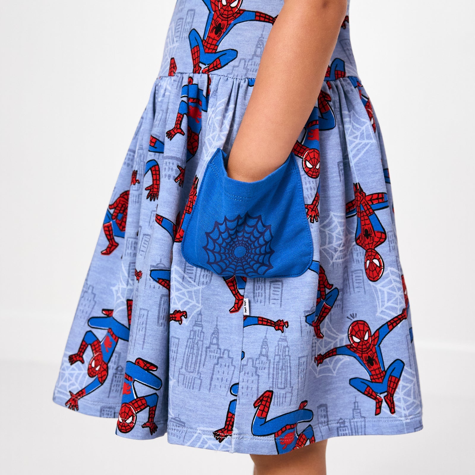 Spidey Sense Patch Pocket Dress