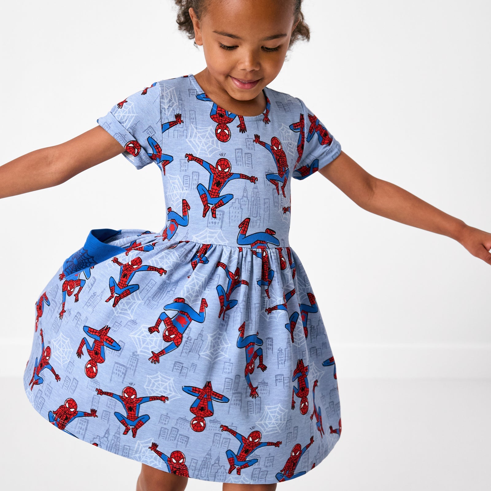 Spidey Sense Patch Pocket Dress