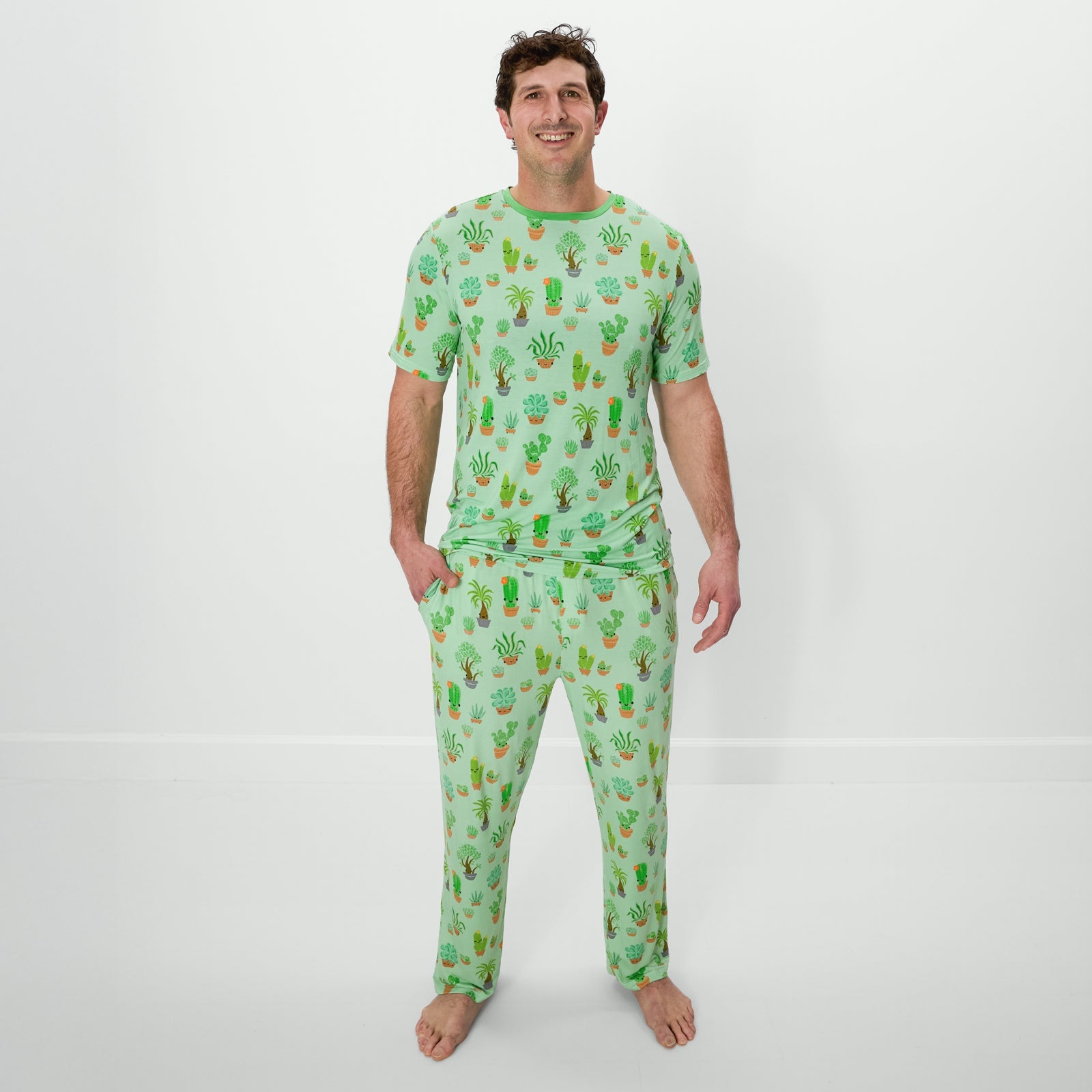 Succulent Love Men's Pajama Pants