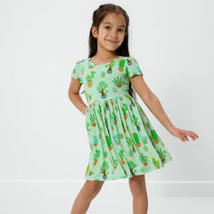 Succulent Love Skater Dress
