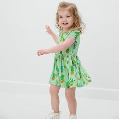 Succulent Love Skater Dress with Bodysuit
