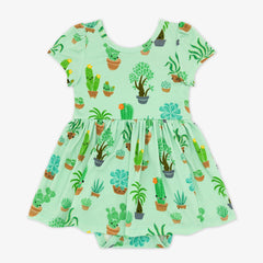 Succulent Love Skater Dress with Bodysuit
