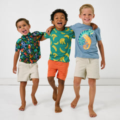 Bone Drawstring Shorts
