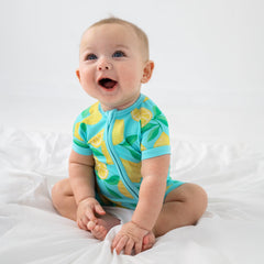Blue Sunny Citrus Shorty Zippy