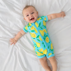 Blue Sunny Citrus Shorty Zippy