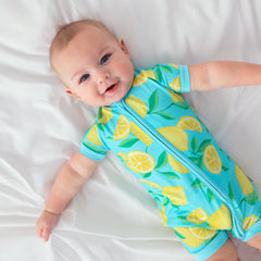 Blue Sunny Citrus Shorty Zippy