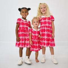 Sweet Orchard Collar Skater Dress with Bloomer