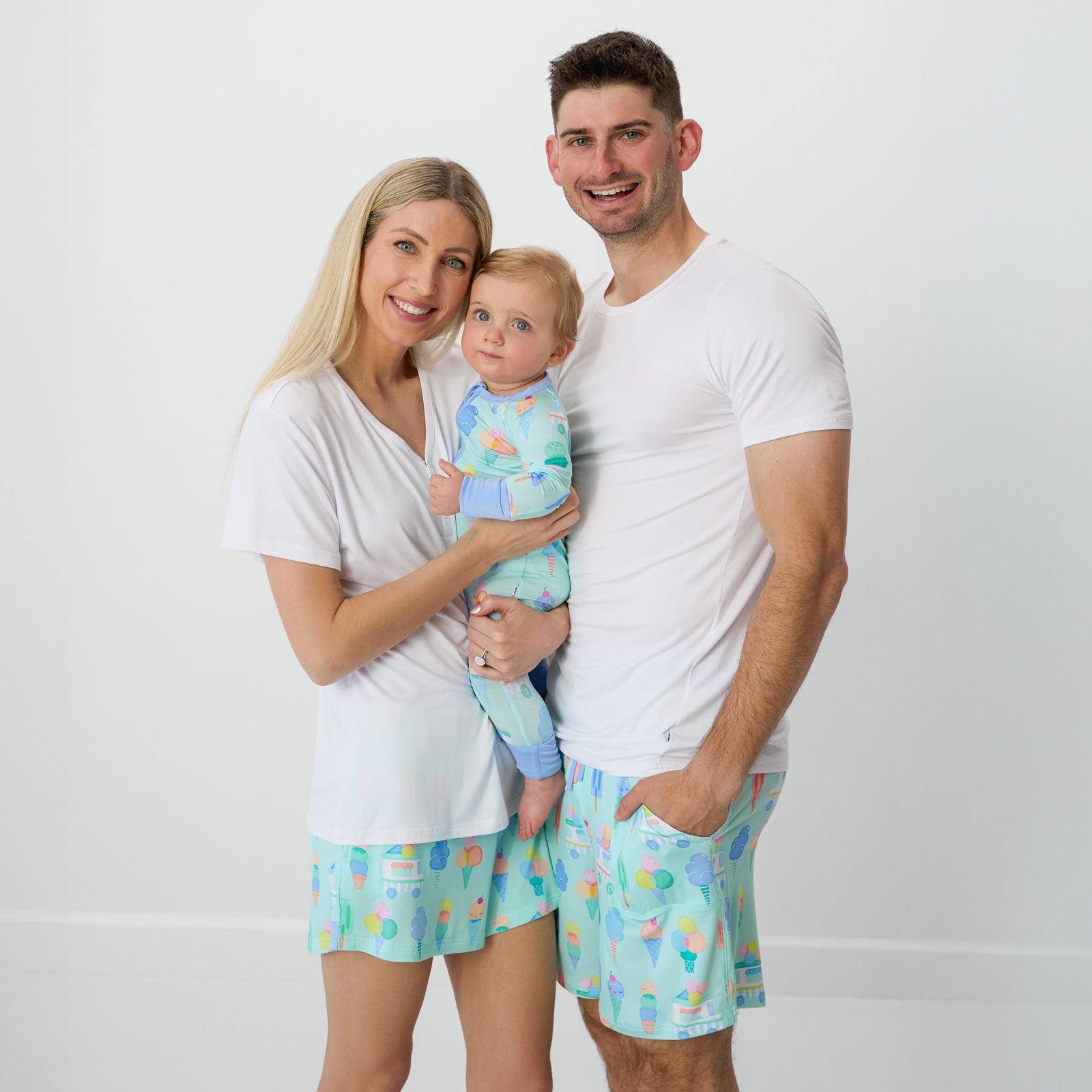 Sweet Scoops Men's Pajama Shorts