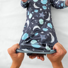 Blue To the Moon & Back Infant Gown