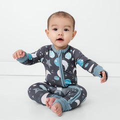 Blue To the Moon & Back Zippy