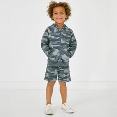 Vintage Camo Zip Hoodie