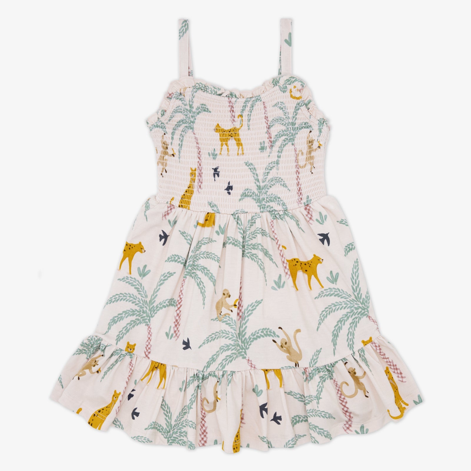 Wild Escape Smocked Dress