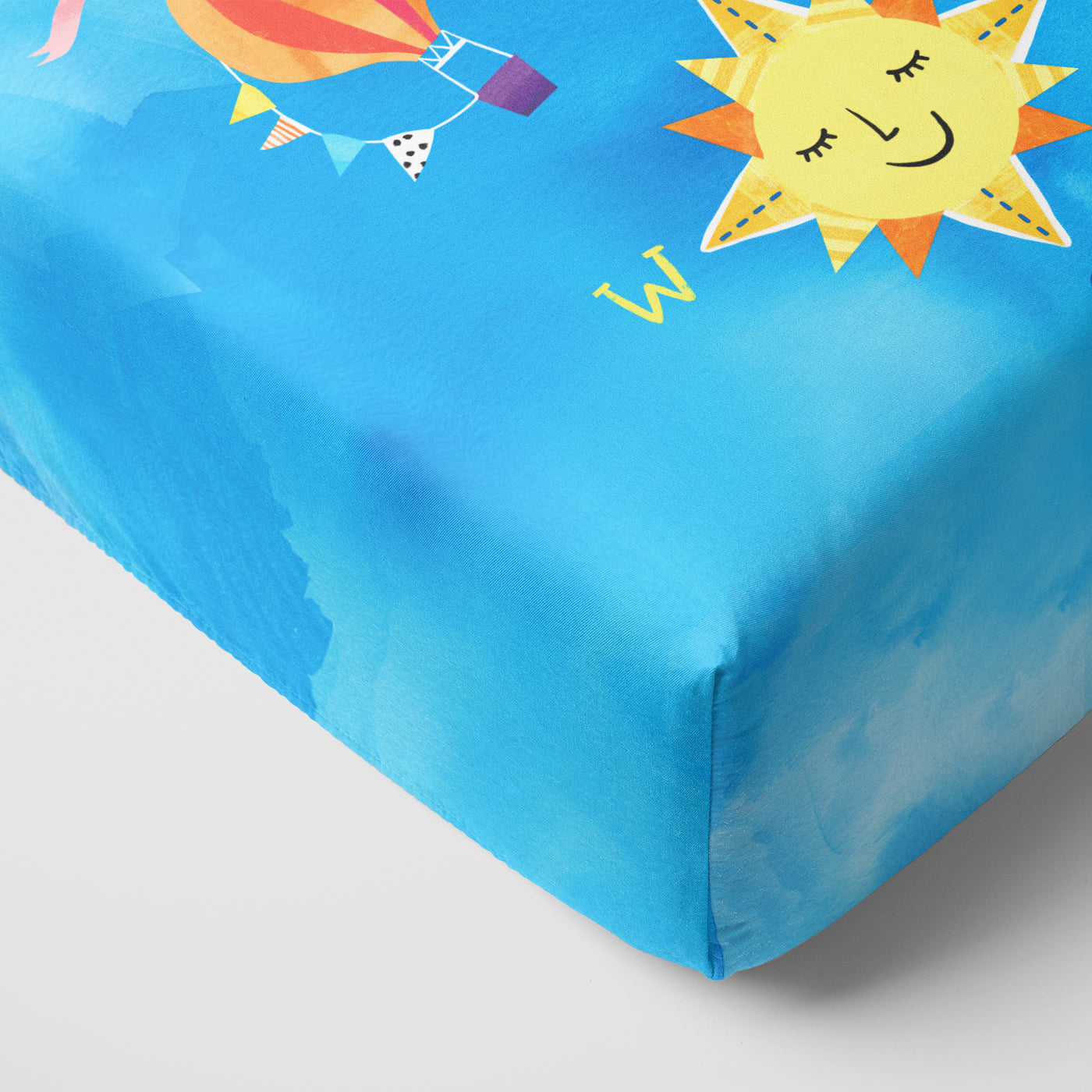 Around The World Fitted Crib Sheet
