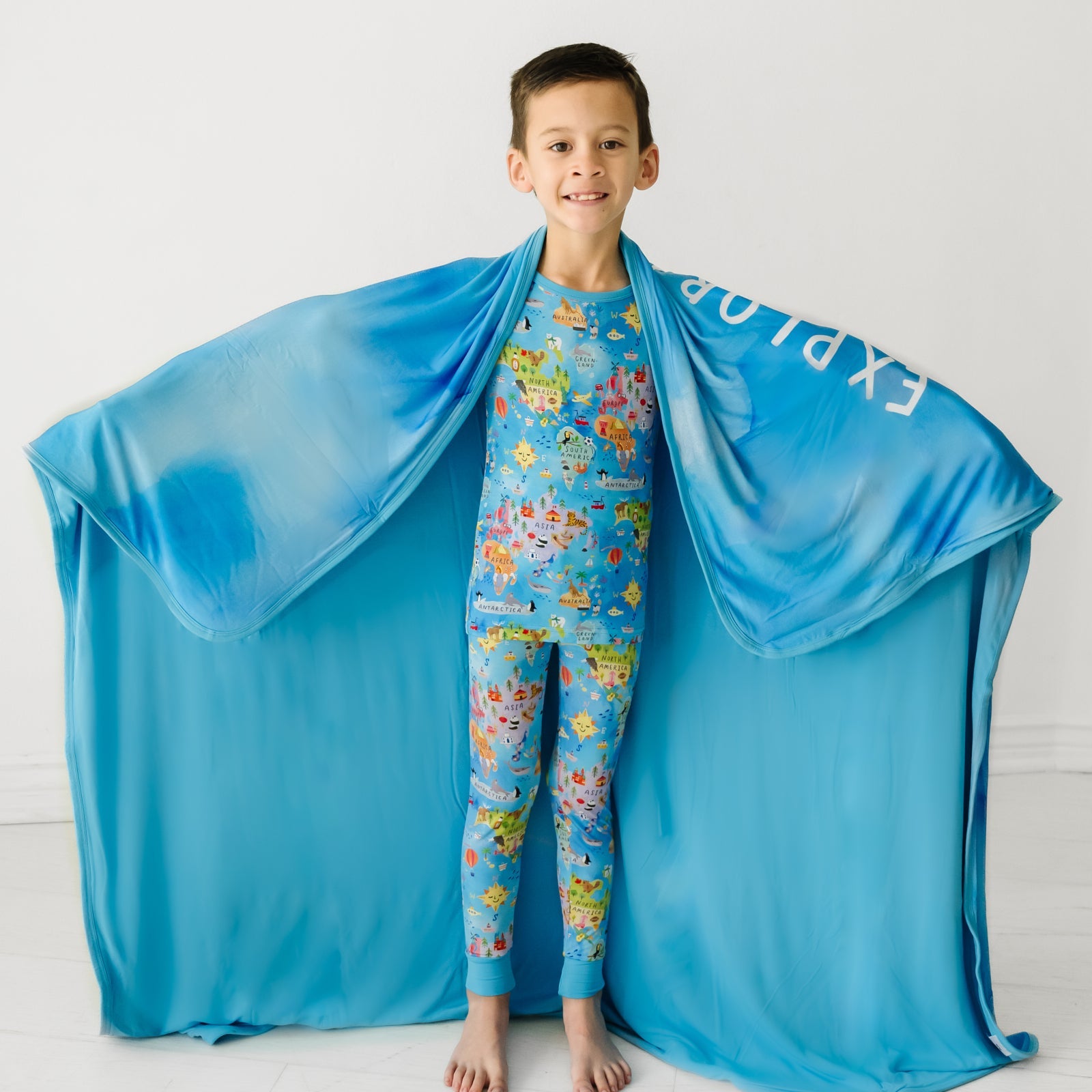 Around The World Large Cloud Blanket®