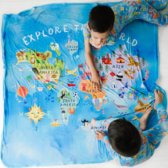 Around The World Large Cloud Blanket®