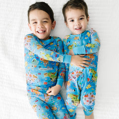 Around The World Two-Piece Pajama Set