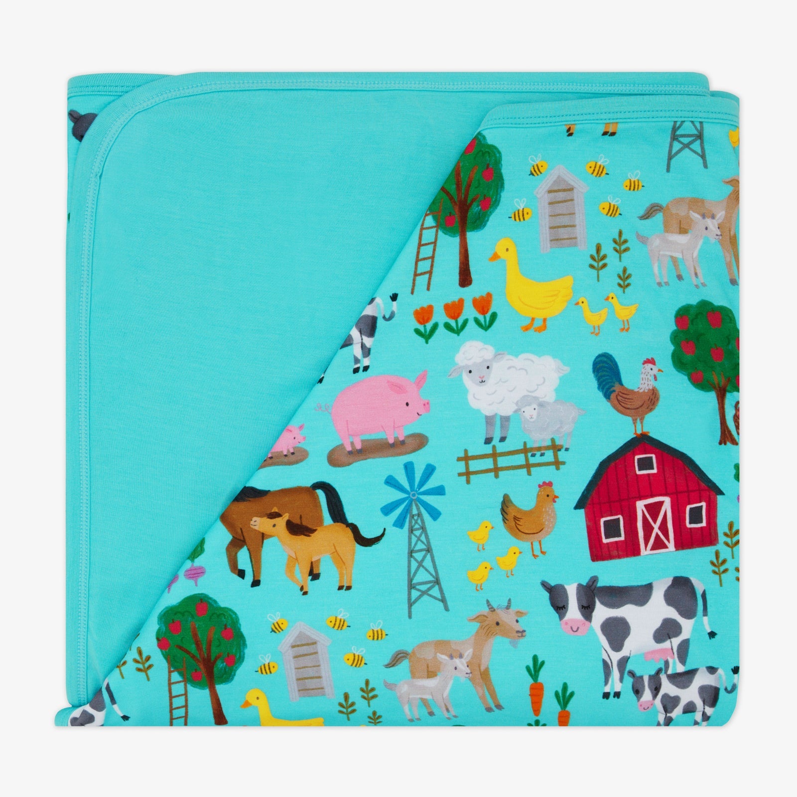 Blue Farm Fam Large Cloud Blanket¨