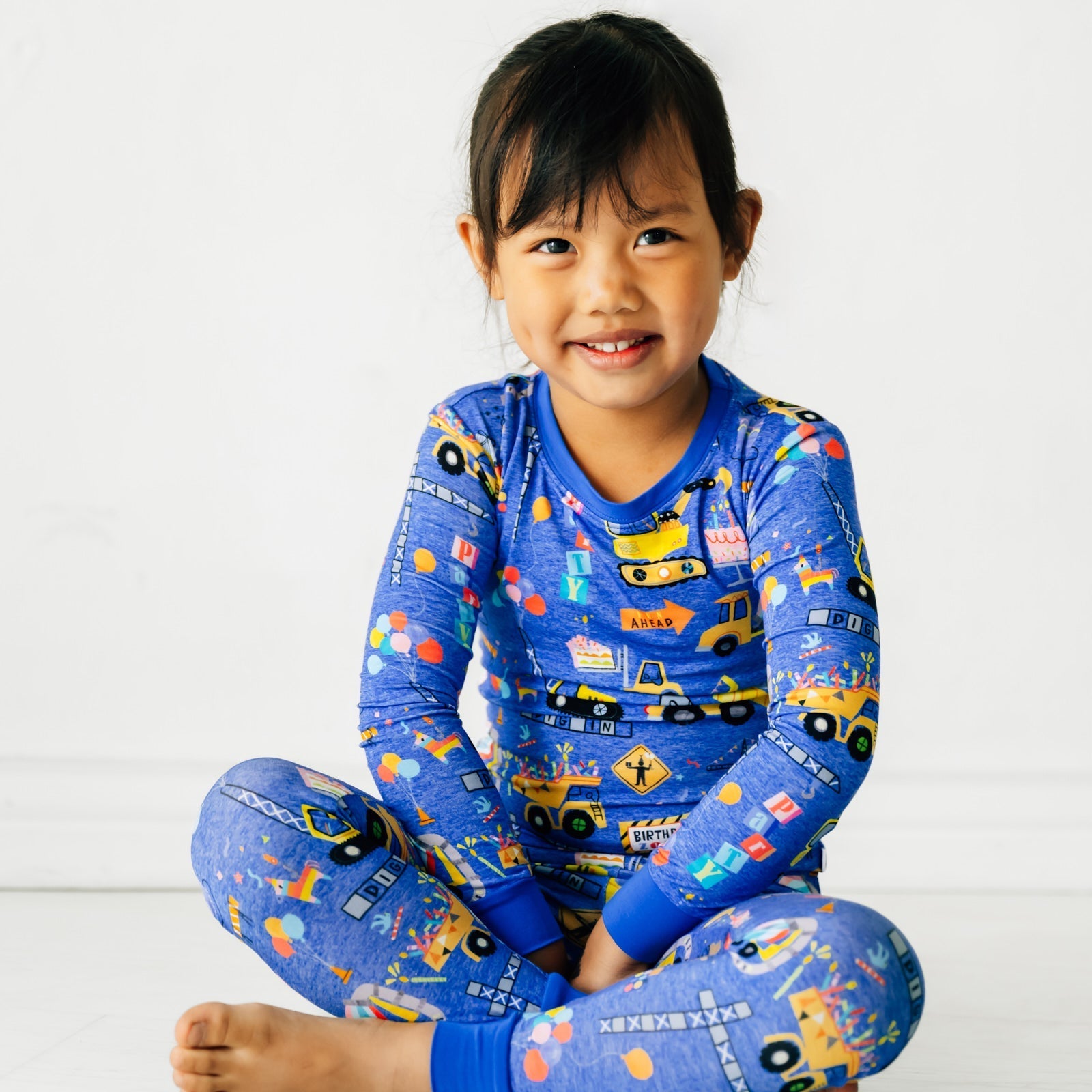 Birthday Builders Two-Piece Pajama Set