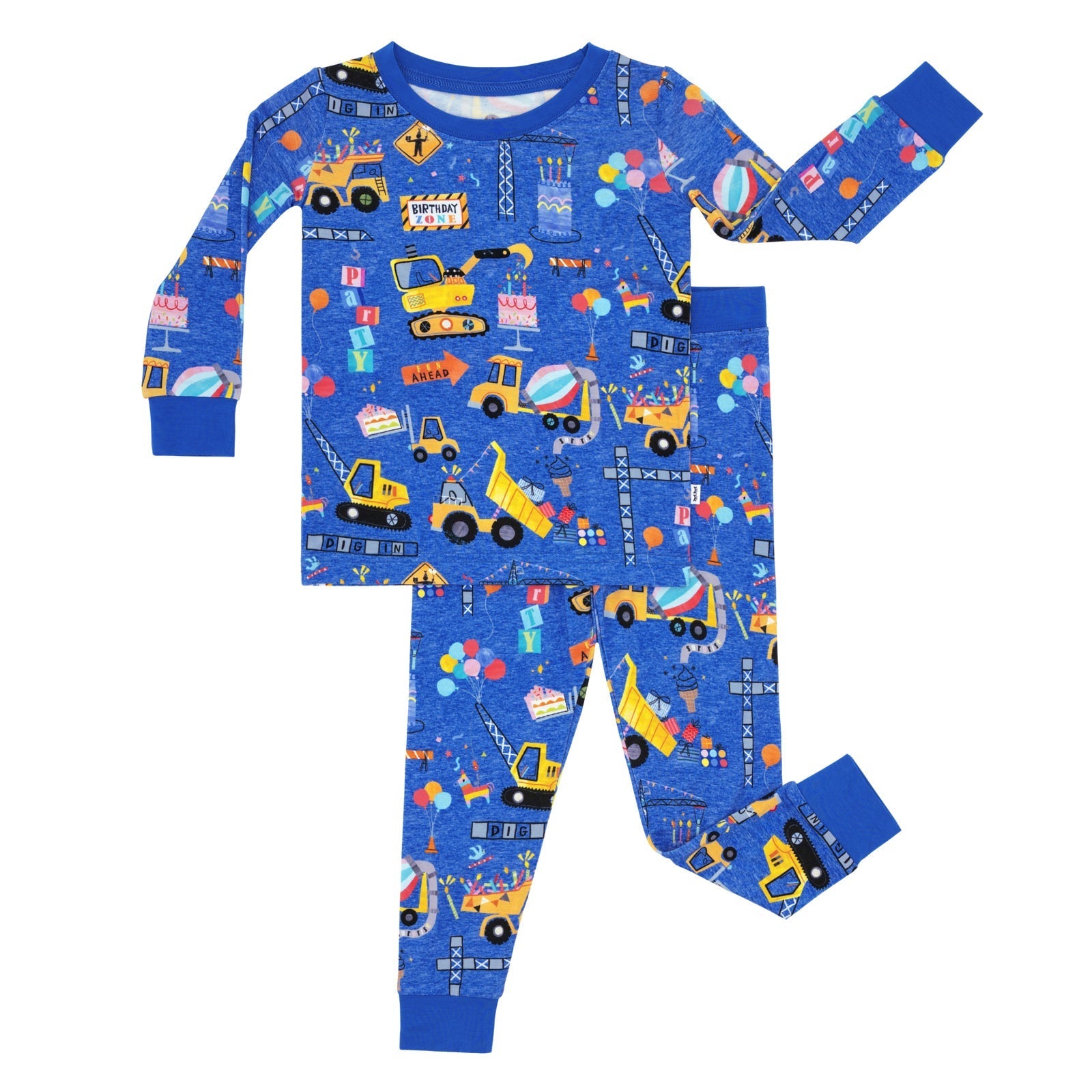 Birthday Builders Two-Piece Pajama Set