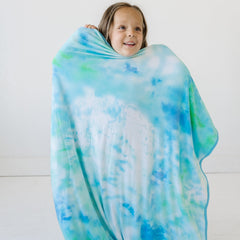 Tidepool Watercolor Large Cloud Blanket®