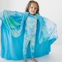 Tidepool Watercolor Large Cloud Blanket®