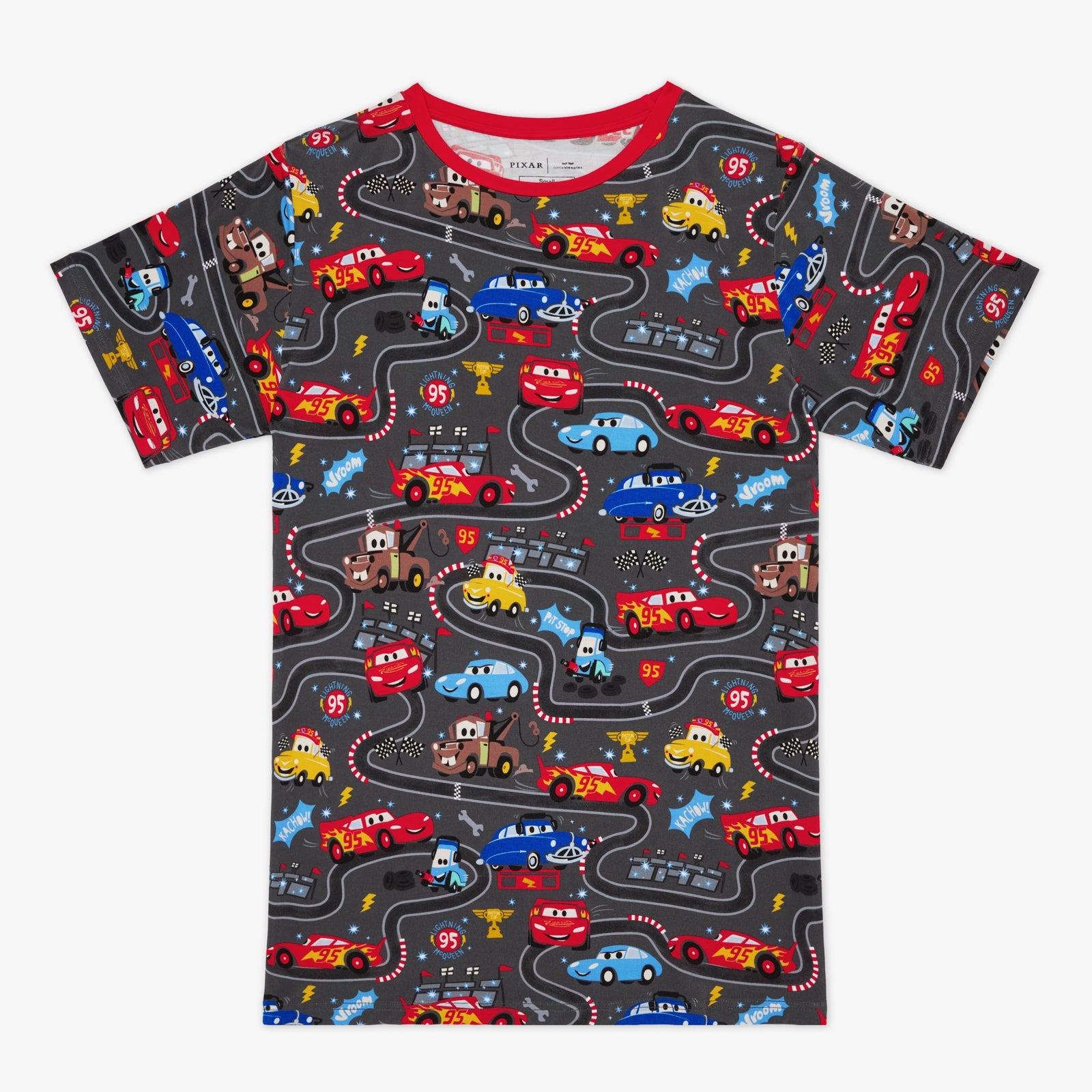Disney & Pixar Piston Cup Men's Short Sleeve Pajama Top