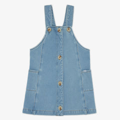 Light Blue Denim Jumper Dress