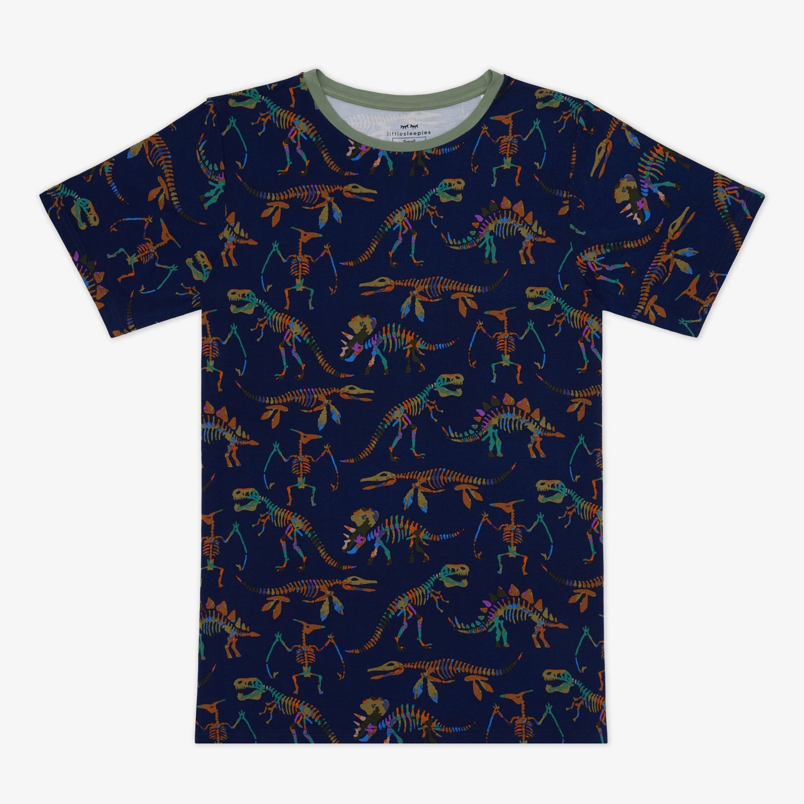 Fossil Quest Men's Short Sleeve Pajama Top