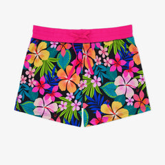 Jungle Blooms Women's Pajama Shorts