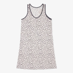 Luxe Leopard Women's Sleeveless Nightgown