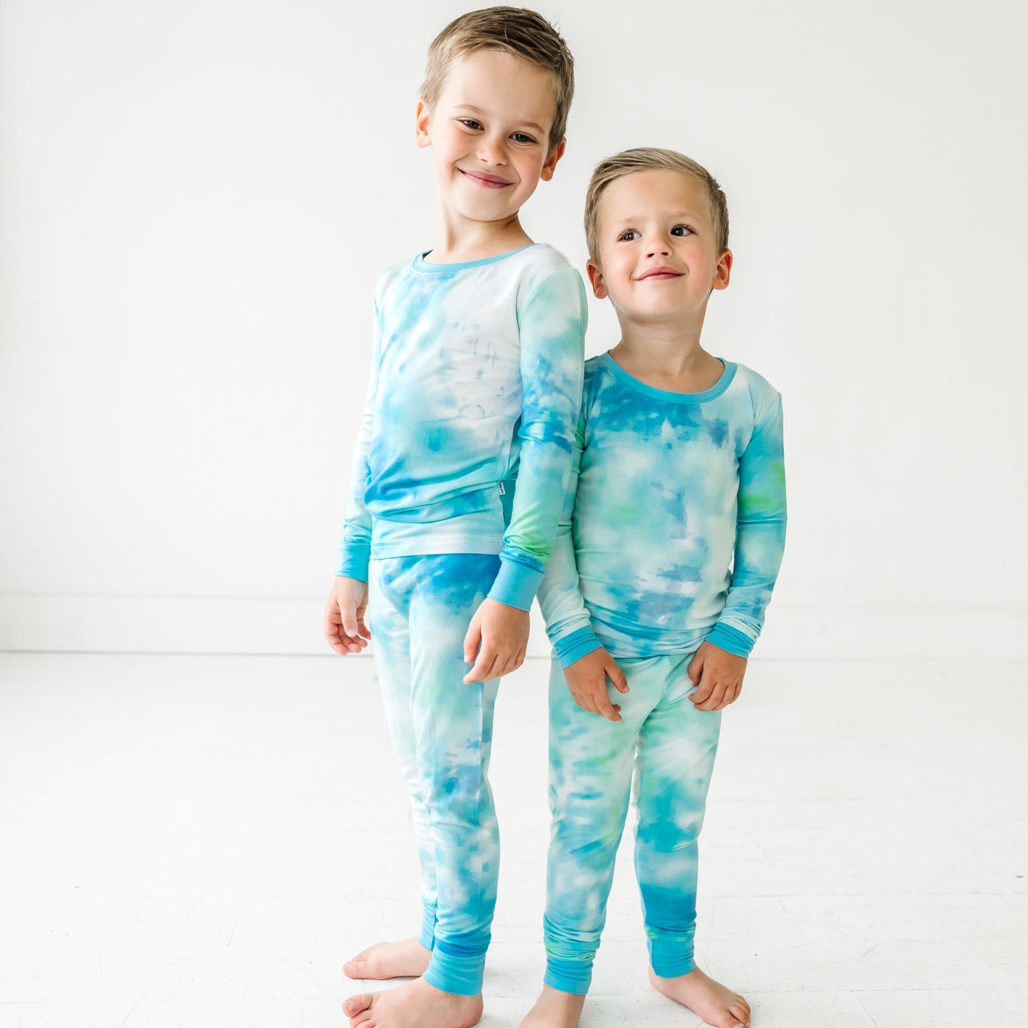 Tidepool Watercolor Two-Piece Pajama Set