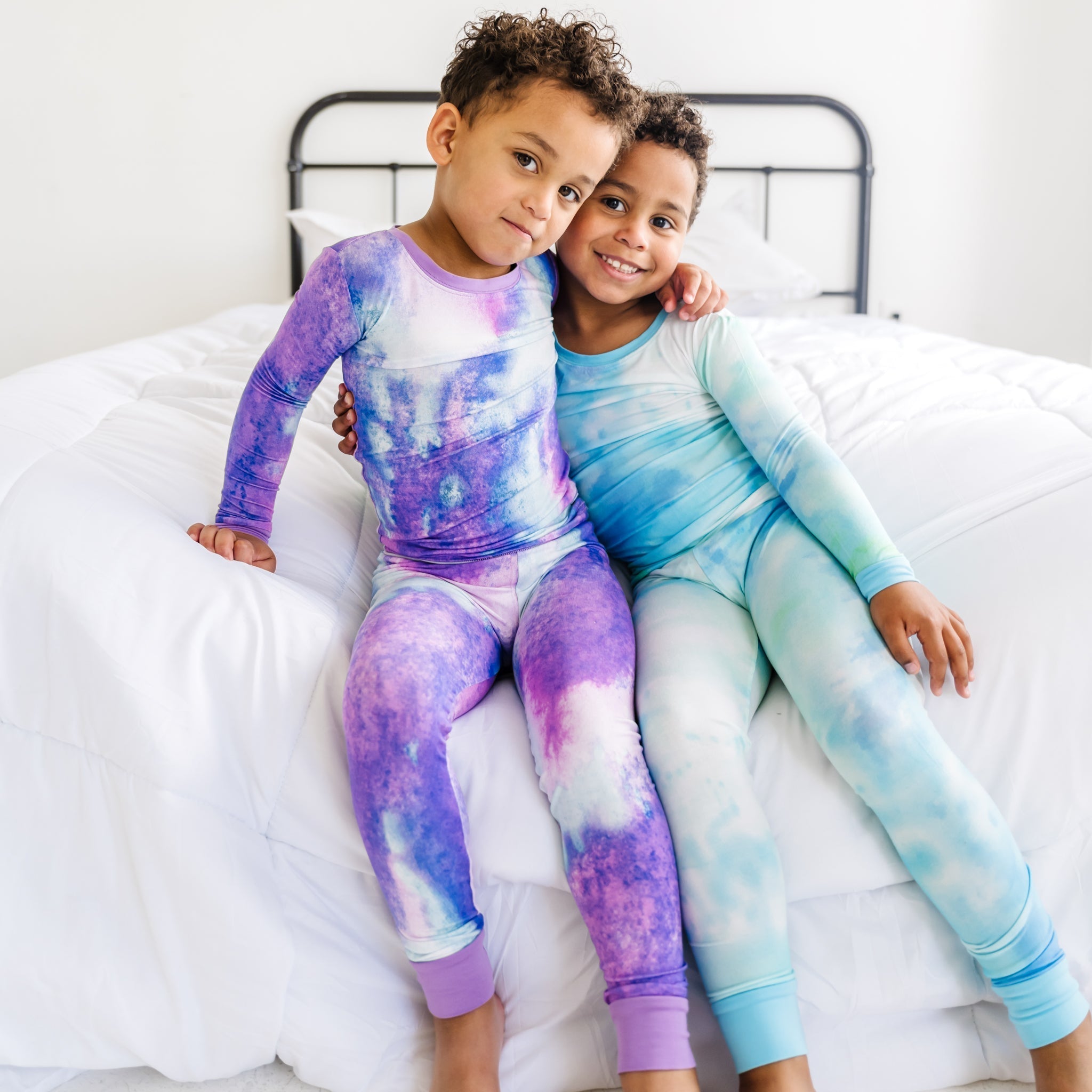 Tidepool Watercolor Two-Piece Pajama Set